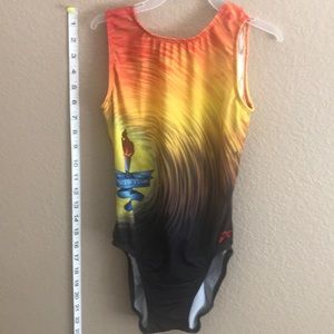 GK Elite gymnastics leotard